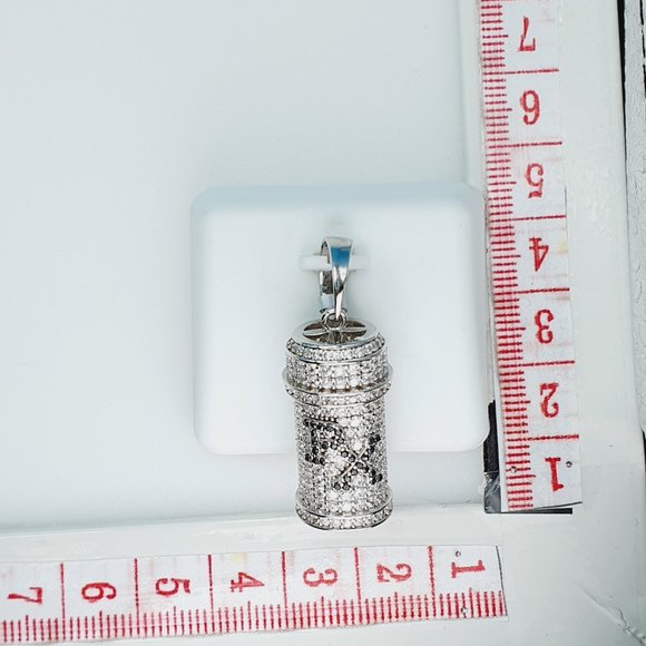 "925 Sterling Silver Cubic Zircon Pendant, UU1P7A7111 - Picture 9 of 11